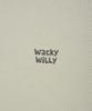 Худи с логотипом Wacky Willie, подписанное, светло-хаки