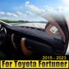 For Toyota Fortuner AN150 AN160 2015-2017 2018 2019 2020 2024 2024 2024 Car Dashboard Cover Avoid Light Pad Anti-UV Carpet Mat