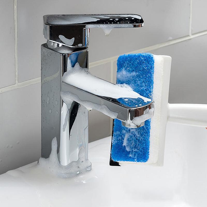 Волшебная щетка для мытья оконных стекол, двухсторонняя губка, скребок для мытья стен в ванной, скребок для душа, скребок для мытья зеркал, инструменты