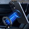 Автомобильный держатель для телефона с вакуумной присоской, 360-градусное вращение, складная подставка для телефона, автоматическое магнитное клеевое крепление для приборной панели, стола, стекла