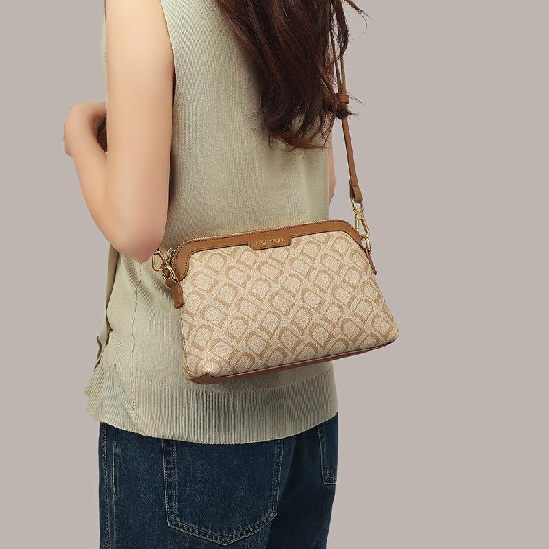 Women's bag, shoulder messenger bag, mobile phone bag, small bag, temperament bag.