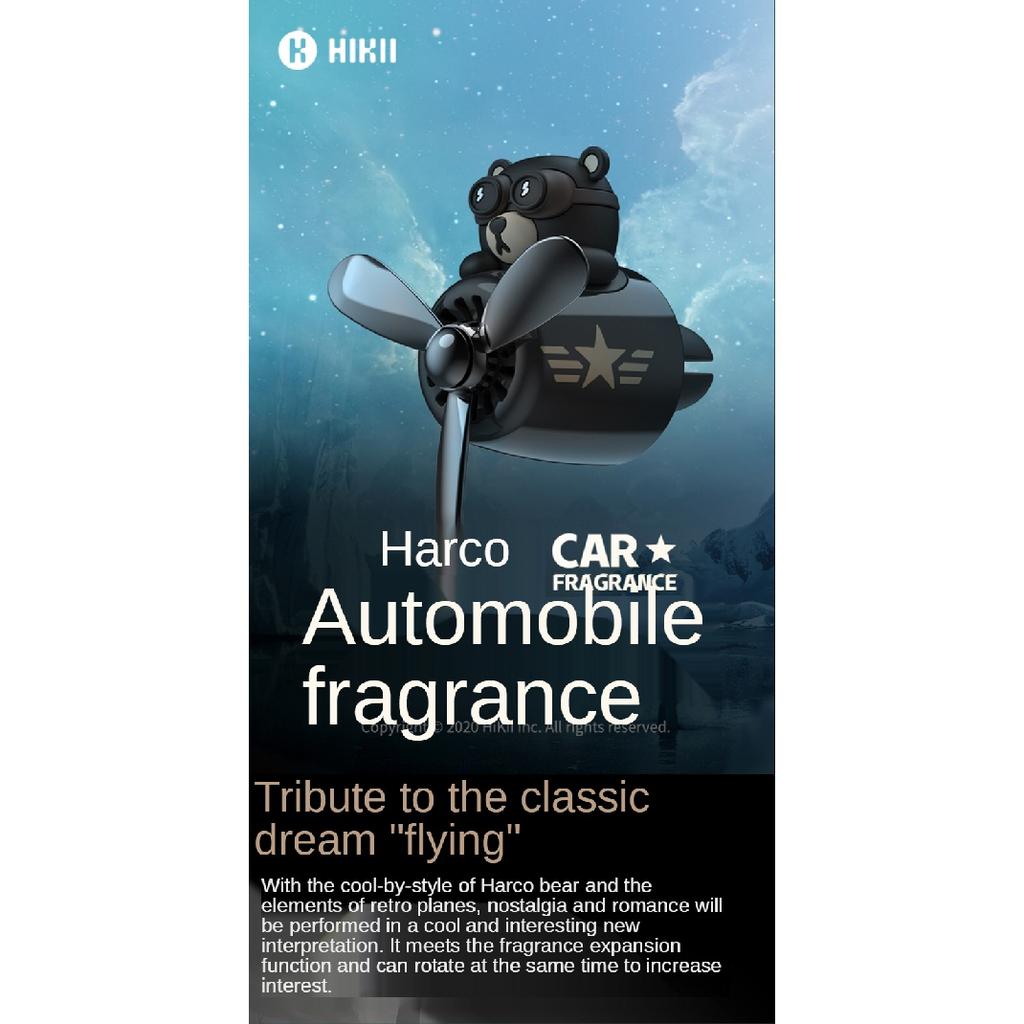 Новый стиль Маленький Медведь Пилот Автомобильный Освежитель Воздуха Духи Автомобильный Интерьер Духи Клип Аромат Орнамент Автомобиля