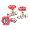 6mm 8mm 10mm 12mm Hole Dia Control Water Ball Globe Valve Needle Type High Pressure Durable Tube