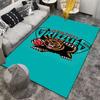 "Memphis Grizzlies Logo Rug with Bear and Basketball Design" Suitable for use as an anti-slip for living room bedroom sofas