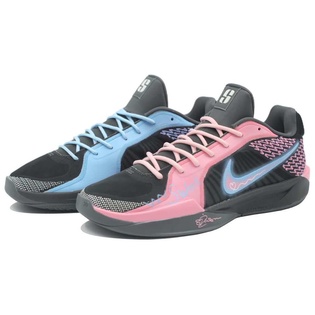 Nike Sabrina 2 Abrasion Resistant Low top Basketball Shoes Unisex Blue Pink FZ1517-005(Team205-)