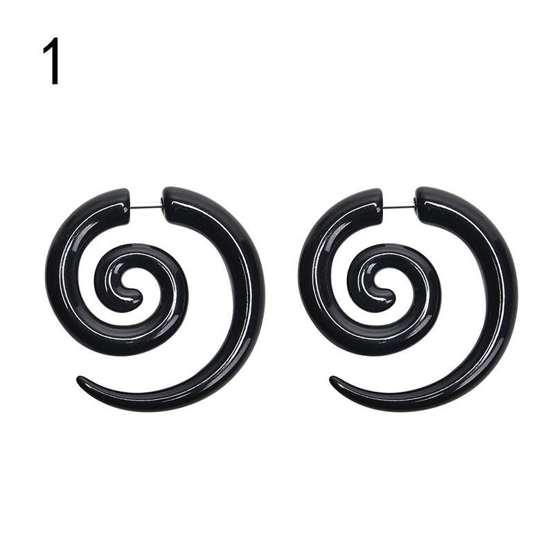 Акриловые спиральные штекеры для ушей, поддельные мошенники, носилки, серьги для пирсинга, хит продаж