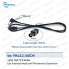 Car Radio FM AM Stereo Antenna Cable Adapter FMAC2 JASO DIN TO FAKRA Connector Wire Harness Length 20cm 50cm 80cm 100cm 120c Radio Accessories 4