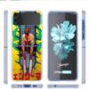 Милый чехол с рисунком человека бензопилы для Samsung Galaxy Z Flip 4 5g, прозрачный жесткий чехол для мобильного телефона Zflip, прозрачный чехол для ПК