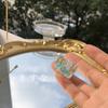 HangZhi 2020 New Japan Unique Chunky Colorful Rhinestones Transparent Acrylic Plastic Ring for Women Girls Party Jewelry