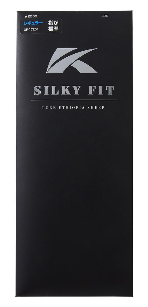 Kasco SILKY FIT Golf Regular 26cm Gloves, Size, Men's, GF-17251, White,