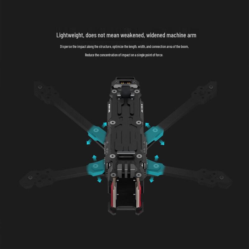 Аксессуары для рамы гоночного FPV дрона AXISFLYING VERTEX 5 дюймов (Китайская версия)