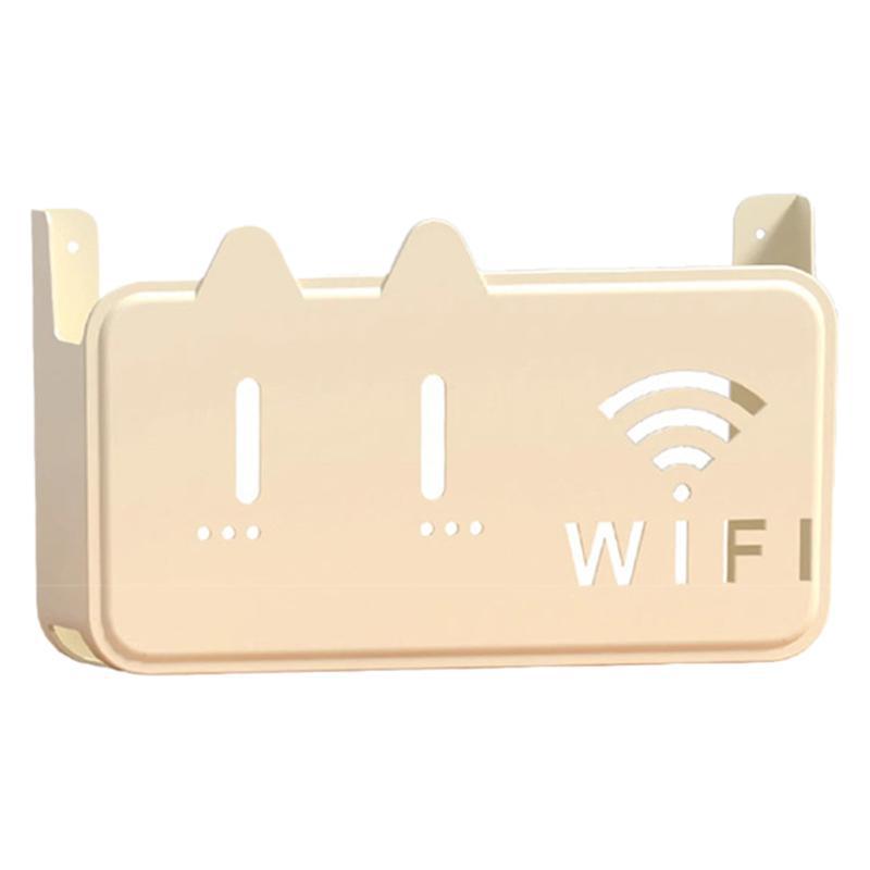 Настенный перфорированный ящик для хранения для WiFi-роутера/ТВ-приставки