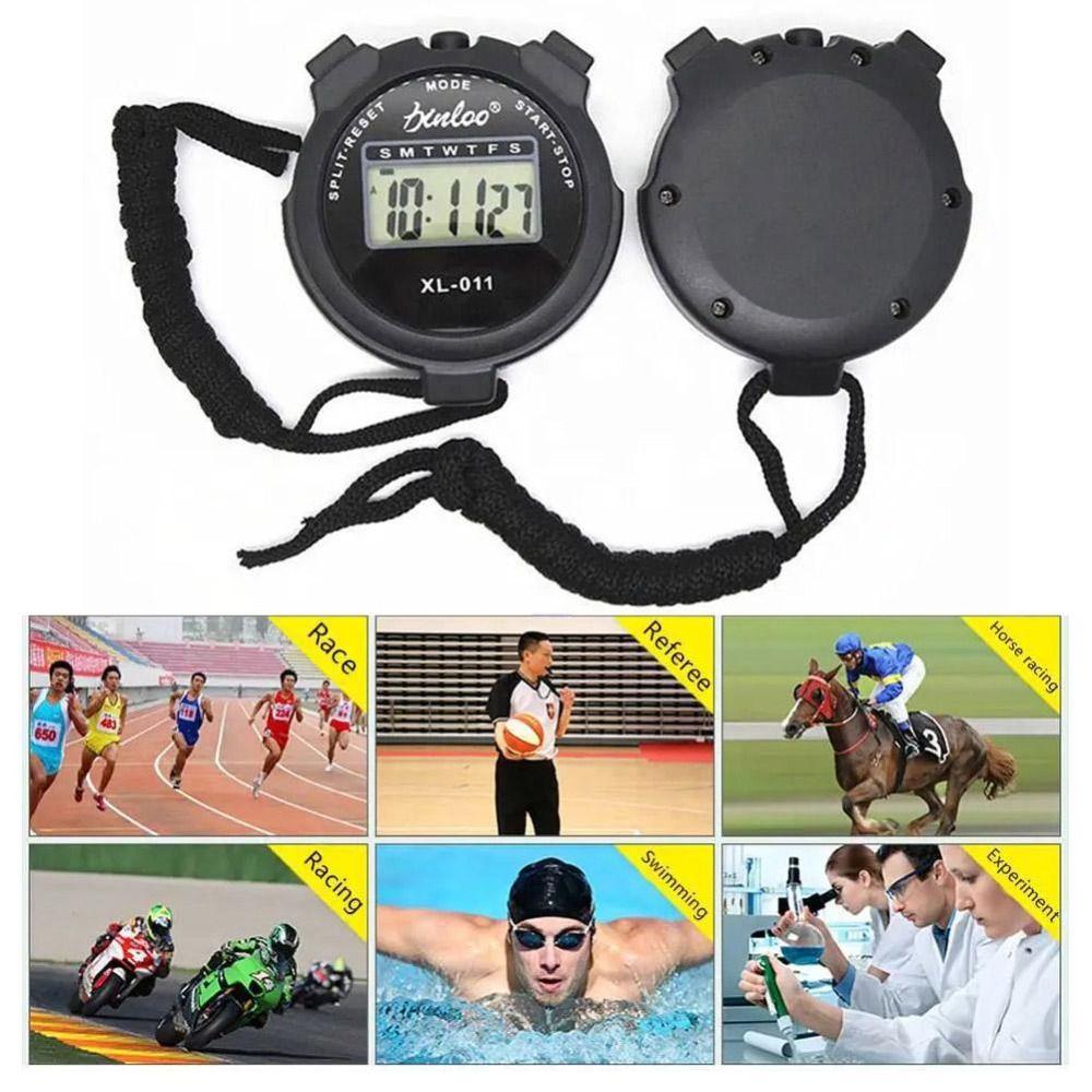 Digital Sports Stopwatch Handheld Stop Watch Multifunctional Stopwatch Counter Running Timer
