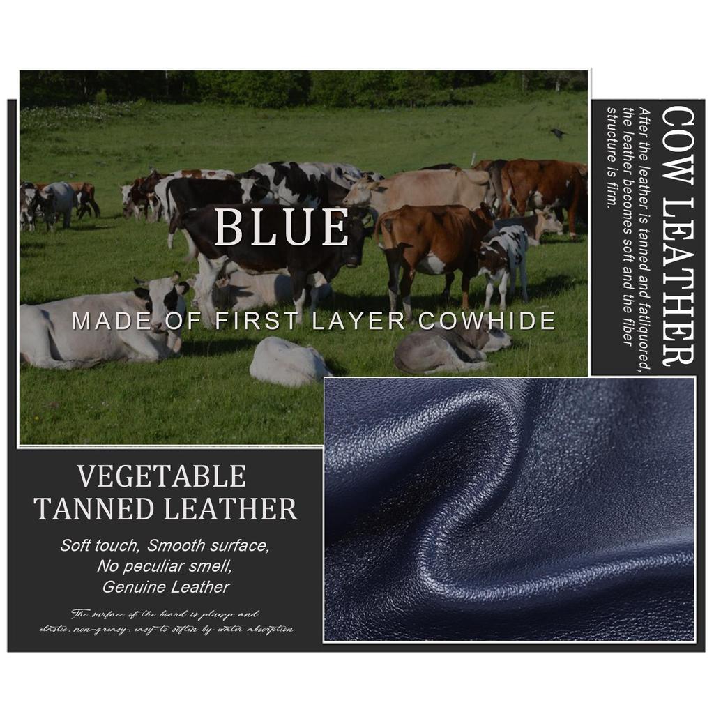 Genuine Leather Men's Long Wallet Male Clutch Purses RFID Wallets Zipper Large Capacity Card Holder