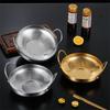 Non-stick Small Dry Pot 304 Stainless Steel Kitchen Cooking Pan  Noodle