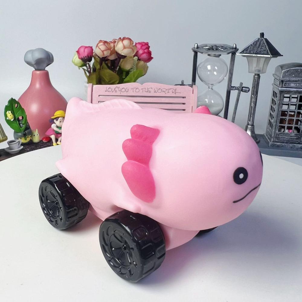 Stretchable Car Salamander Squeeze Toy High Elasticity Cute Pinch Toy Kids Tricky Doll