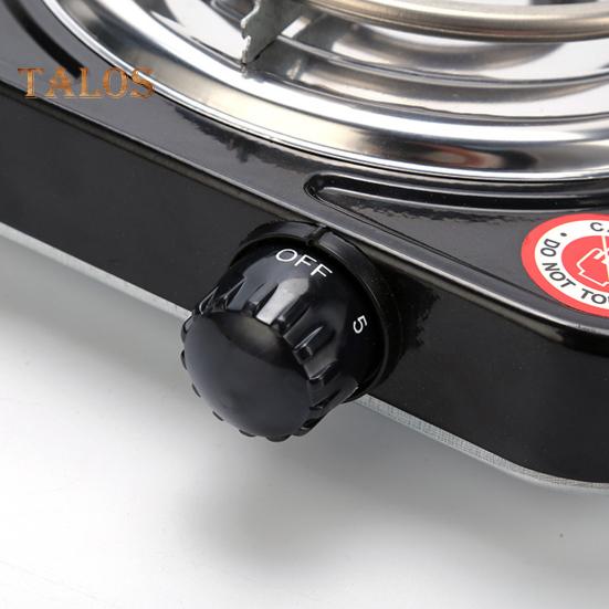 1000 Вт Настольная одноконтурная электрическая конфорка Защита от перегрева Легко моется Портативная электрическая одноконфорочная