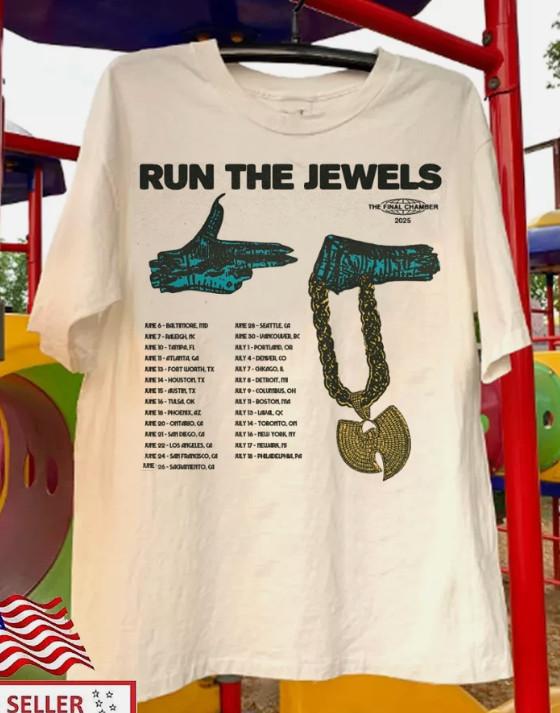 Run The Jewels Band Tour 2025 Gift For Fan TShirt Unisex T-Shirt