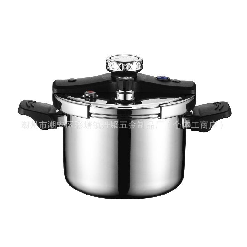 304 Трехслойная сталь Толстая скороварка - Большая вместимость, Взрывобезопасная конструкция для газовой и индукционной готовки