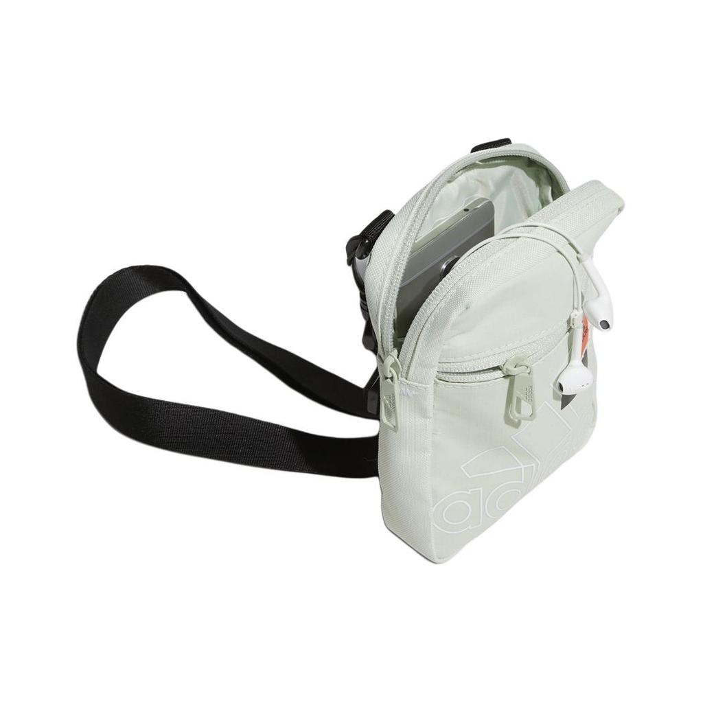 New Adidas Recycled Polyester Material Handbag, Shoulder Bag, Crossbody Bag Regular Unisex Linen Green HP1481