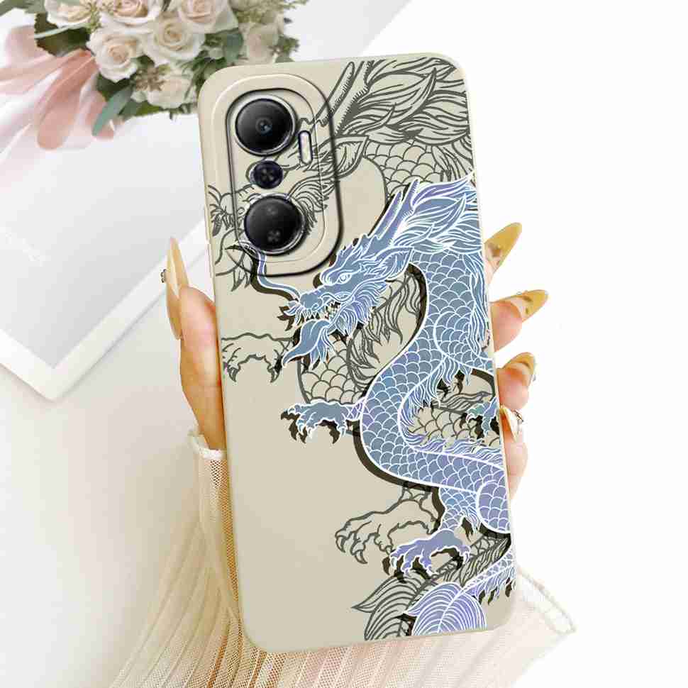 Чехол для Infinix Hot 20 4G X6826 X6826B X6826C 2022 Новый модный узор Мягкая силиконовая задняя крышка для Hot 20 Hot20 Корпус 6.82''