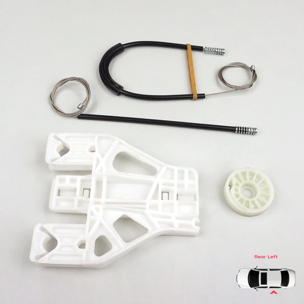 BWR872 Комплект для ремонта электрического стеклоподъемника, задняя левая дверь для A4 S4 B8 8K 8KH 8K5 8K2 2008-2015 4/5 дверей 8K0839461