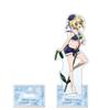 Senki Zesshou Symphogear XV Оригинальная большая акриловая подставка Sailor x D5mm Acrylic Key-th (Купальник Кирика/Морской) приблизительно. H220-270