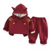 Kids Casual Long-Sleeve Set, Comfortable Daily Wear Outfits
