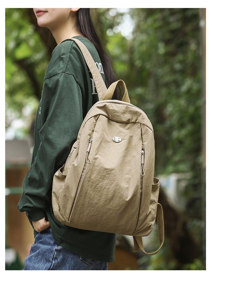 Женский ультралегкий водонепроницаемый нейлоновый дорожный рюкзак - Универсальный и красочный