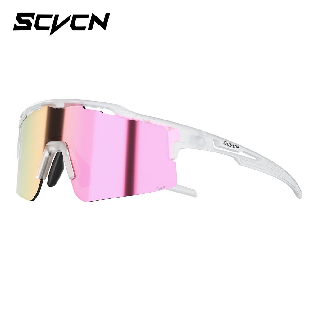 SCVCN Saiwein Outdoor Sports Cycling Glasses, Color-Changing Running and Hiking Men's Bicycle Windproof Sunglasses for Women