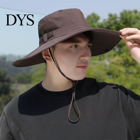 Unisex Summer Bucket Hat Sun Hat, Breathable Wide Brim Fishing Outdoor Quick Dry Cap UV Protection for Men Women Hiking Traveling
