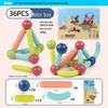 Children's Magnetic Sticks & Tiles Building Set – Versatile, Educational Early Learning Toy