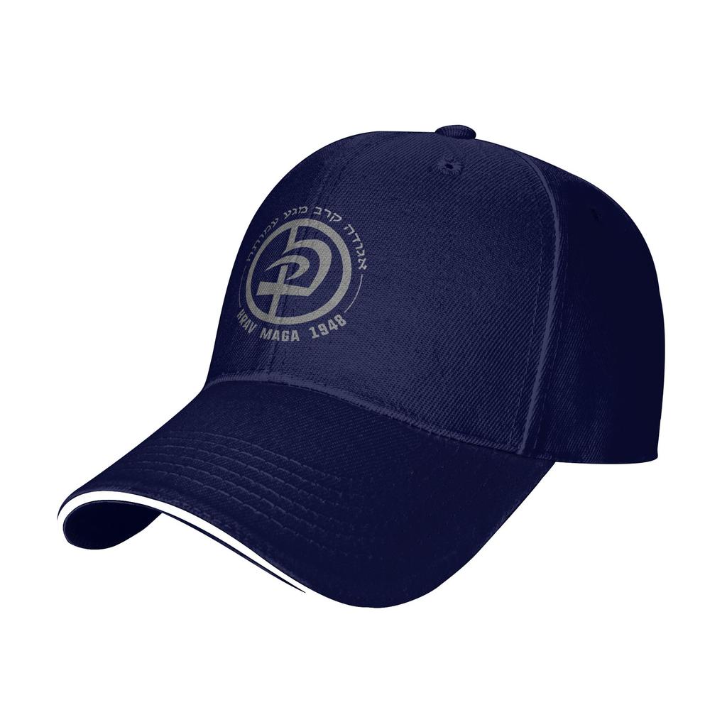 Summer Krav MAGA in Hebrew Letters Logo Baseball Cap Hiking Fishing Sun Hip Hop Hats Couple Women Hot Sale Baseball Caps