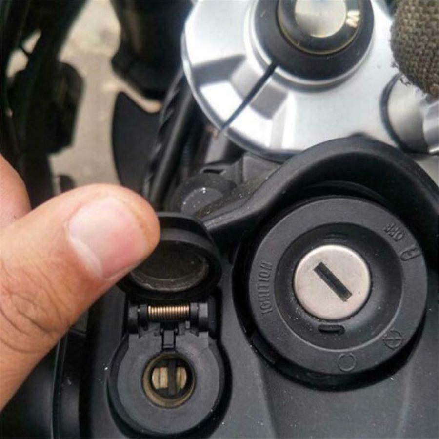 Водонепроницаемое зарядное устройство с гнездом питания Type C + USB для мотоцикла BMW, адаптер с разъемом DIN