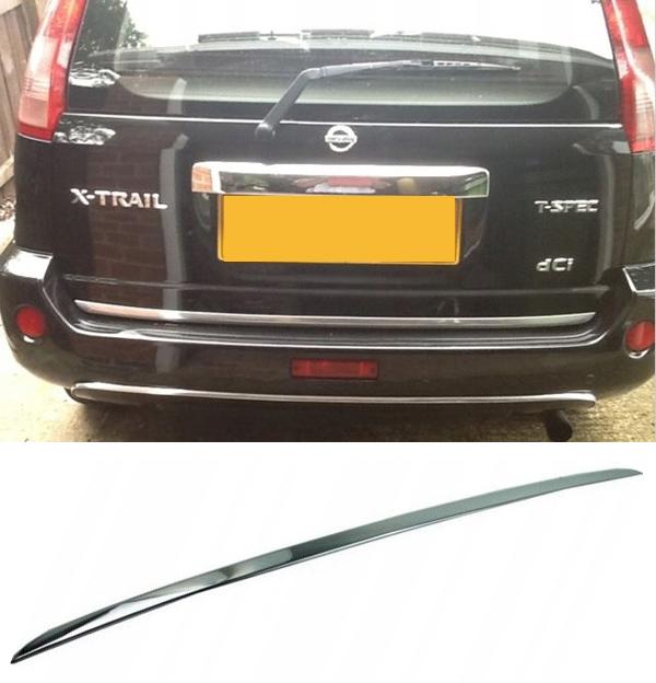 NISSAN X-TRAIL T-30 T30 - Chrome Trunk Trim - Tailgate Accent - Premium Car Rear Detail - Shine Enhancer