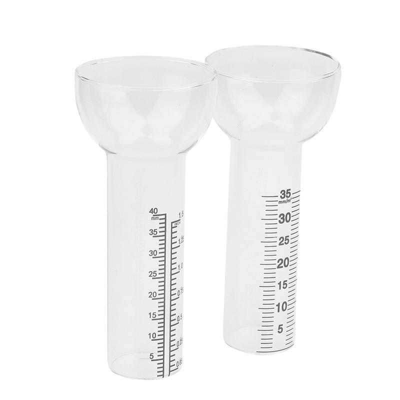 Сменное стекло для дождемера, стекло для измерения осадков, дождемер 35 мм, наружная дождеизмерительная трубка, садовые инструменты для тестирования