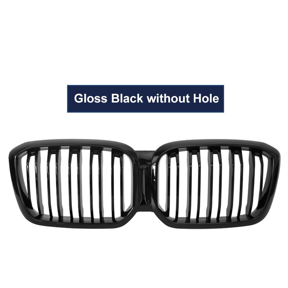 Thultra Высококачественная двухлинейная гоночная решетка, глянцевая черная решетка для BMW X3 G01 X4 G02 2022 + ABS, передний бампер, капот, почки