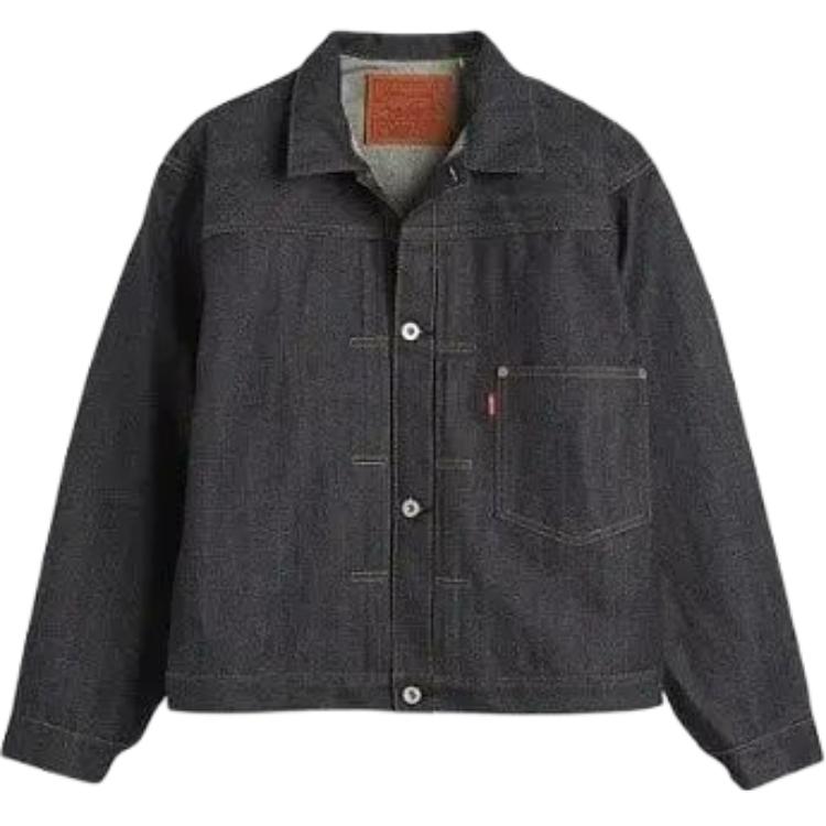 Levi's Denim Jackets Men's Indigo Lapel Moderate Straight Fit 0039S-0000