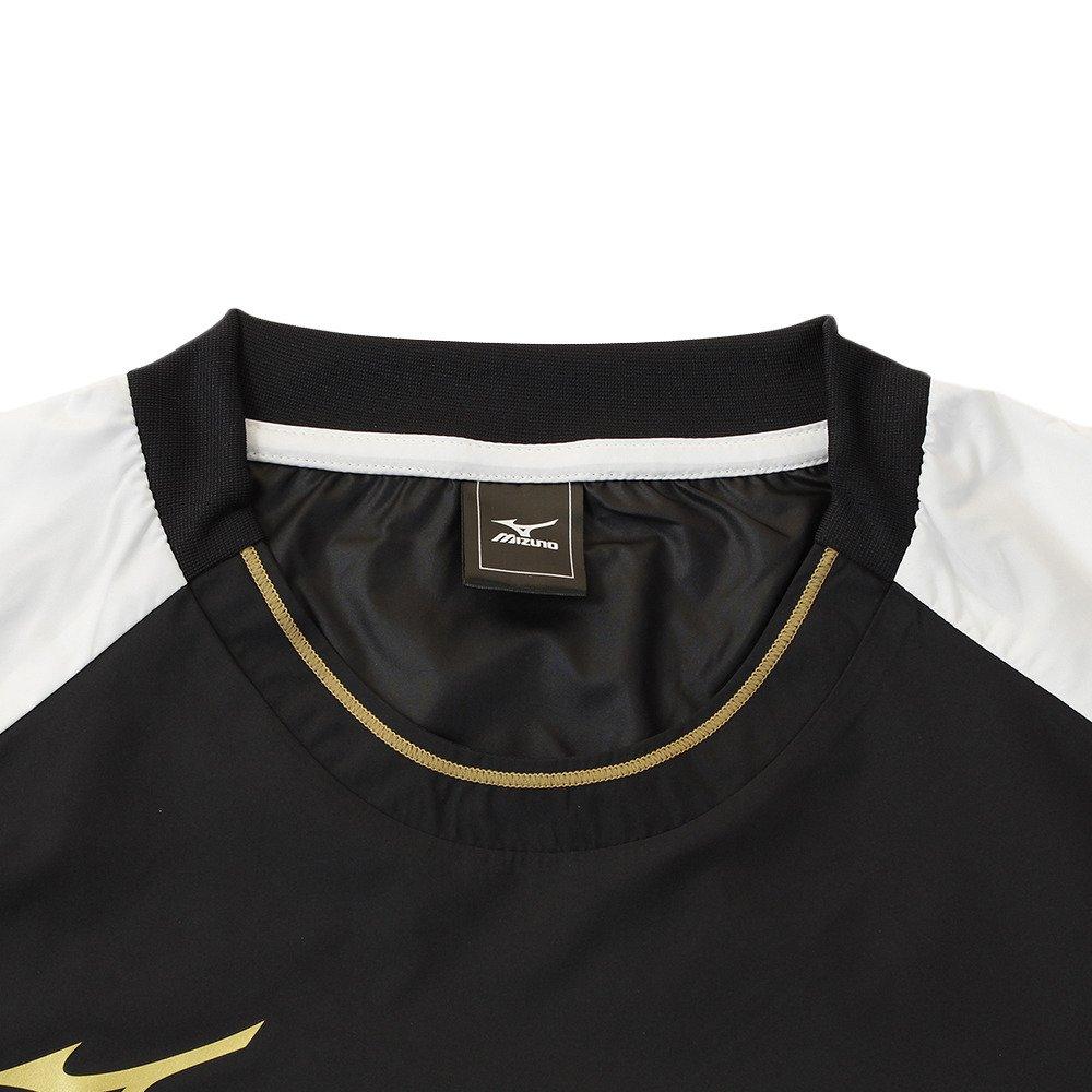 Mizuno Футболка мужская водоотталкивающая с длинным рукавом, размер XL, черная, (P2ME7070 09)