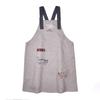 Punch Knit Side Button Heather [Kusuguru Japan] Apron, Matilda, Apron, 236617, Gray, M-L