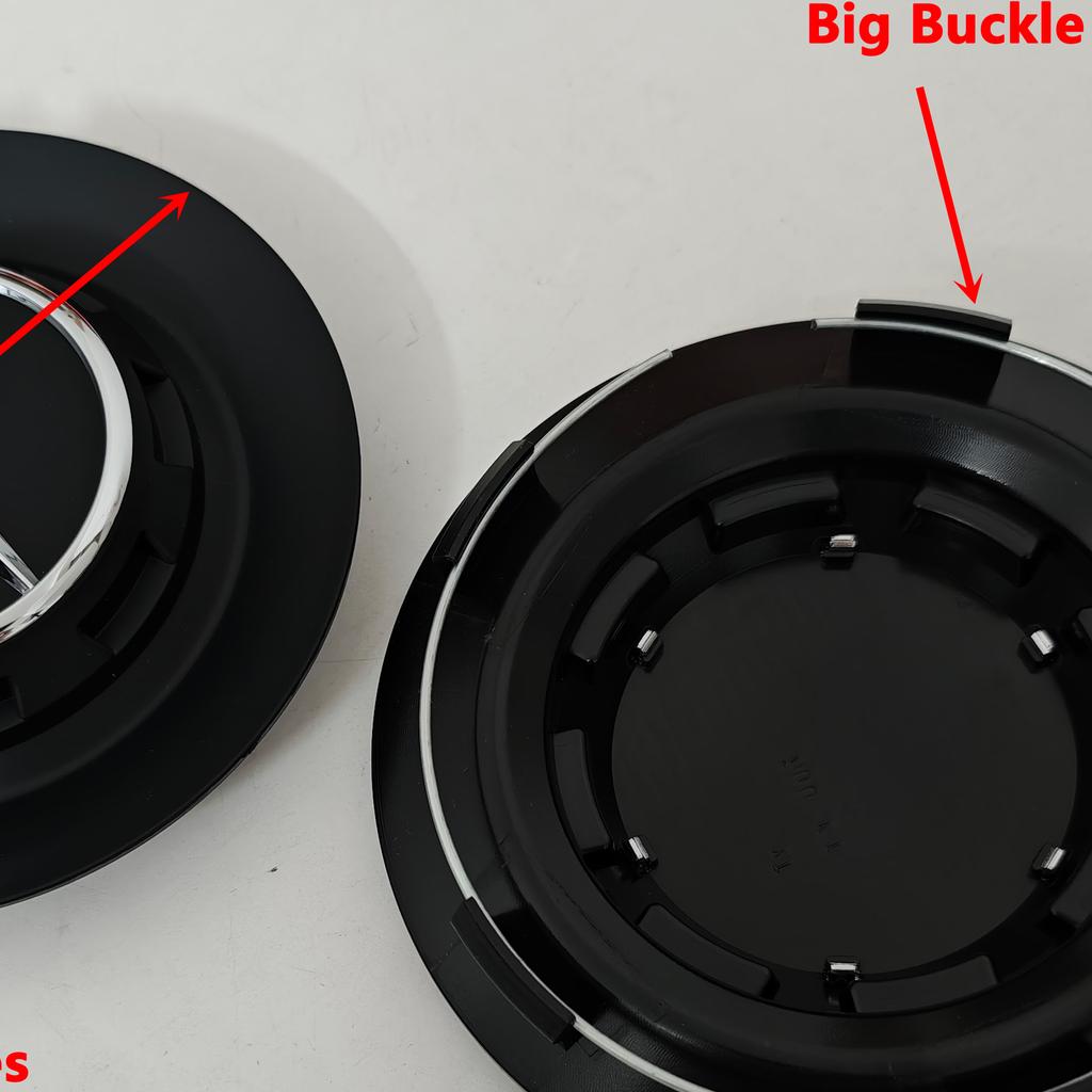 QLS2  A0004001100 147mm/90mm Aluminum Car Emblem Wheel Center Hub Rim Caps Cover Separate For C190 AMG GT/GTS C63 E53 G63