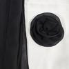 New Rose Chiffon Scarf Women Elegant Decorative Tie Ladies Solid Color Thin Silk Scarf Fashion Versatile Ribbon Scarf 140*14cm