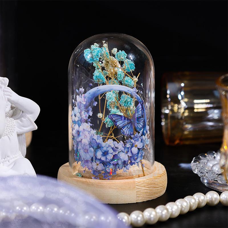 Набор наклеек для книги Yuezhenxiang Retro Flower Moon Handbook - открытка с кукушкой своими руками и креативные детские наклейки