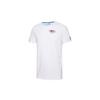 Puma Colorful Logo Sports Casual Short Sleeve T-Shirt Men Tops White 598938-02
