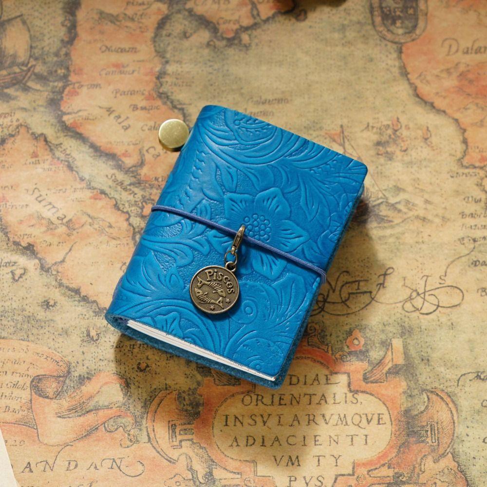 Handmade Sketchbook Mini Pocket Notepad Portable Diary Book Travel Records