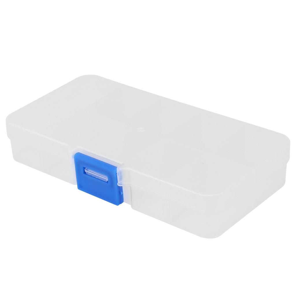 10 сеток прозрачная шкатулка для украшений пластиковый органайзер коробка контейнер для хранения бусин искусство DIY ремесла