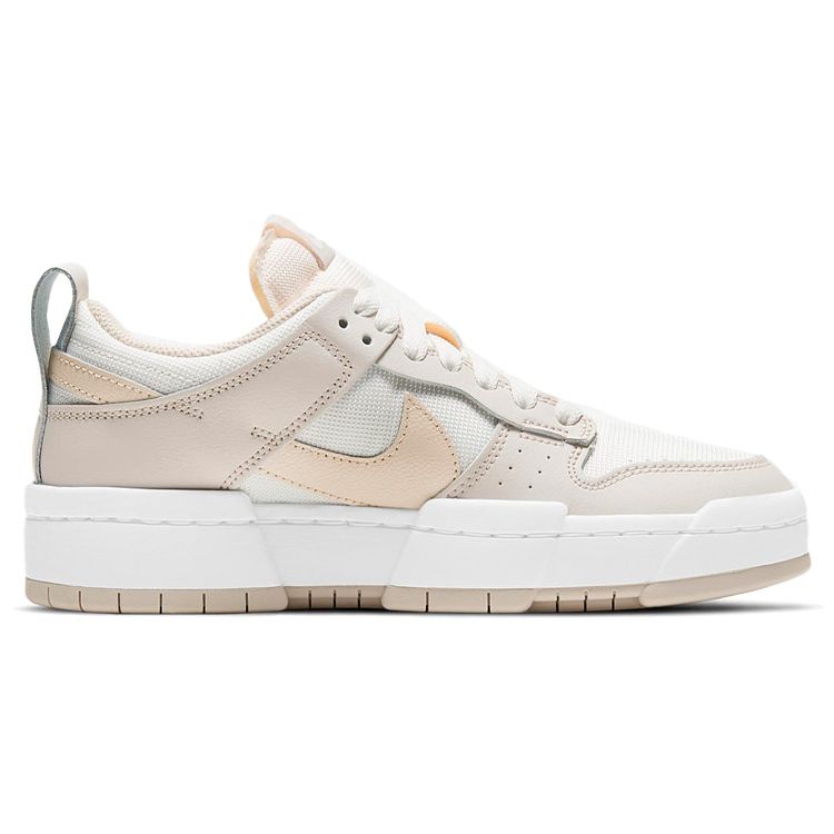 Nike Женские кроссовки Dunk Low Disrupt Sail Cream Pearl-White Desert-Sand CK6654-103