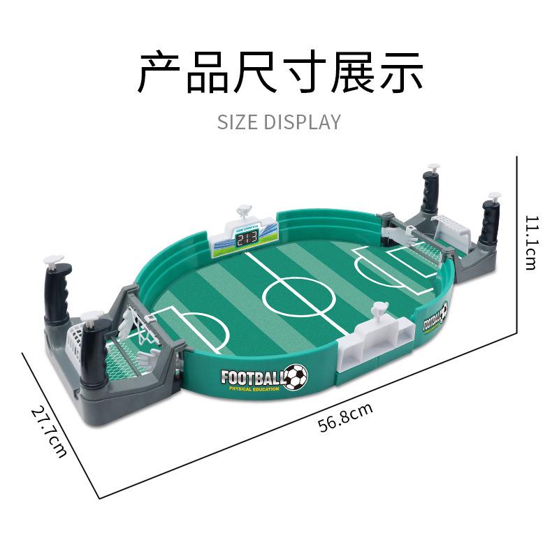 Large Desktop Football Table Children's Fun Board Game Double Battle Table