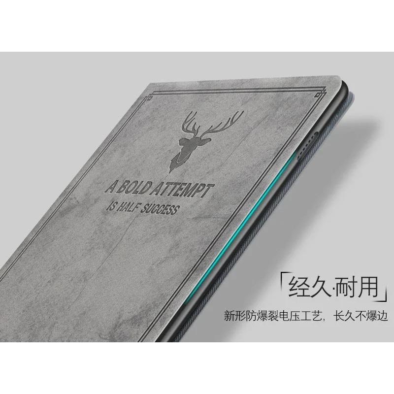 Чехол для ipad pro 12,9 air4 5 10,9, тонкий чехол для планшета в стиле ретро, ​​складной флип-подставка из искусственной кожи, умный чехол для ipad pro 11 10th, чехол