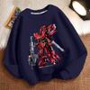 Children's Fashion Hoodies for Autumn and Winter, Round-neck Long-sleeved Jackets for Boys and Girls
